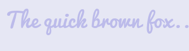 Image with Font Color BCBBEA and Background Color E6E7F4